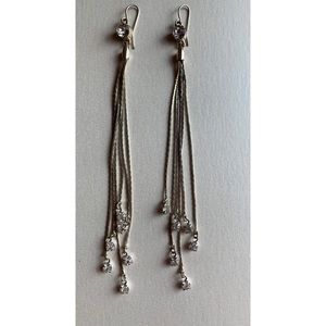 Dangling Rhinestone Earrings